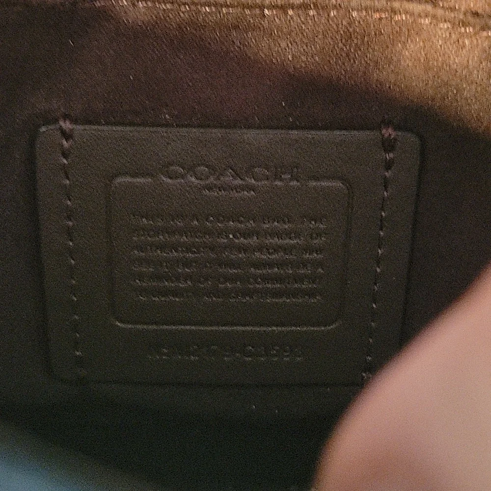 Coach Black and Gray Women's Crossbody Saddlebag NWOT - Picture 4 of 8